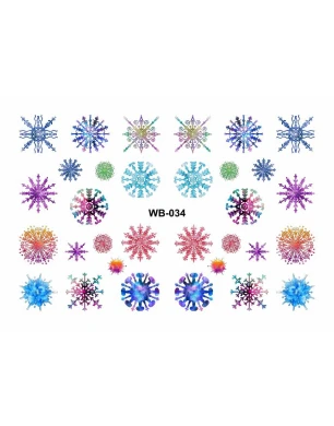 Slider Design with White Backing WB-034