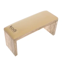 Armrest with Brown Legs "Coffe milk"