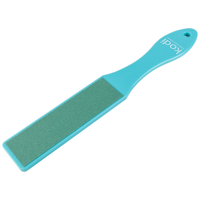 № 191 Pedicure File 120/180 (Color: blue / green, Size: 270 * 42 * 6 mm) - Kodi Professional