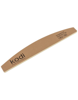 № 1 Nail File "Crescent" 180/180 (Color: Golden, Size: 178/28/4)