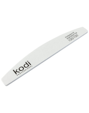 № 10 Nail File "Crescent" 100/100 (Color: White, Size: 178/28/4)