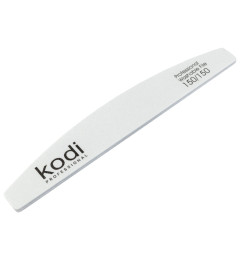 № 11 Nail File "Crescent" 150/150 (Color: White, Size: 178/28/4)