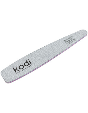 № 112 Cone Nail File 120/120 (Color: Gray, Size: 178/32/4)