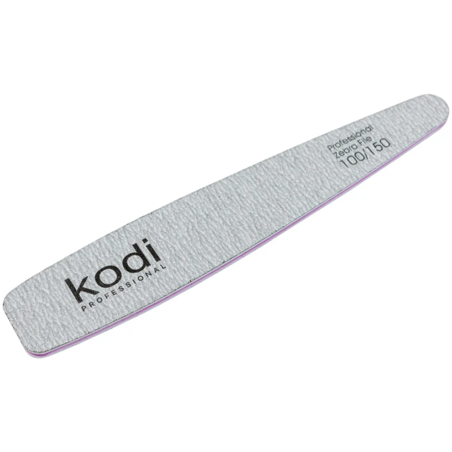 № 118 Cone Nail File 100/150 (Color: Gray, Size: 178/32/4) - Kodi Professional