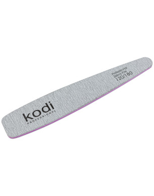 № 119 Cone Nail File 120/180 (Color: Gray, Size: 178/32/4)