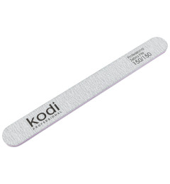 №135 Nail File Straight " 150/150 (Color: Light Gray, Size: 178/19/4)