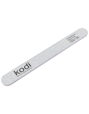 №135 Nail File Straight " 150/150 (Color: Light Gray, Size: 178/19/4)