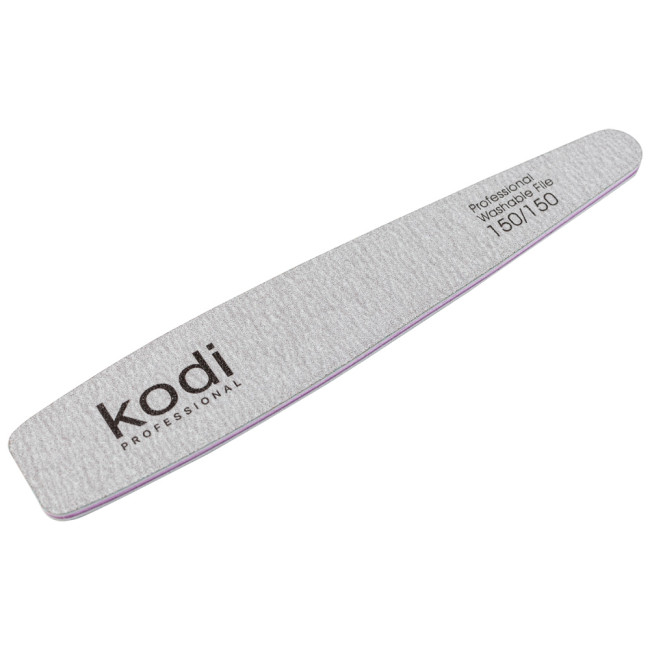 №146 Пилка для ногтей конусная150/150 (цвет: светло-серый, размер:178/32/4) - Kodi Professional