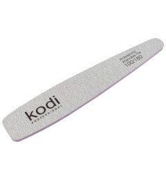 №149 Nail File Cone 100/180 (Color: Light Gray, Size:178/32/4)