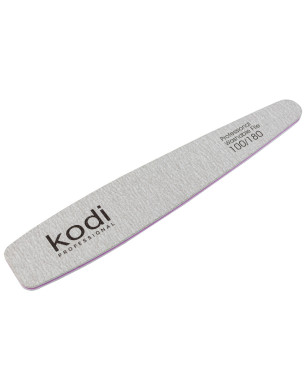 №149 Nail File Cone 100/180 (Color: Light Gray, Size:178/32/4)