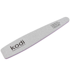 №153 Nail File Cone 120/240 (Color: Light Gray, Size:178/32/4)