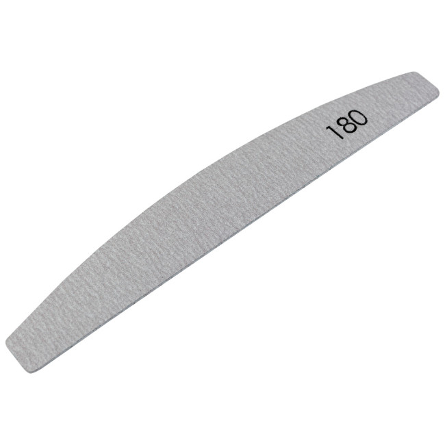 №178 Replaceable File «Crescent» 180 Grit (Color: Gray, Size 178/28 mm), 25pcs/pack №178 Replaceable File «Crescent» 180 Grit (Color: Gray, Size 178/28 mm), 25pcs/pack - Kodi Professional