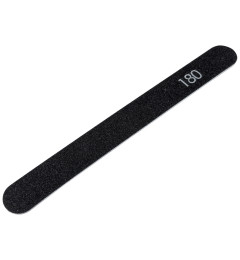 №184 Replaceable File for Straight Base 180 Grit (Color: Black, Size 178/19 mm), 25pcs/pack