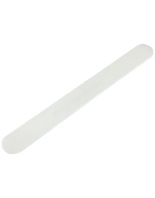 № 187 Plastic Base for Straight Nail File (Color: White, Size: 178/19 mm)
