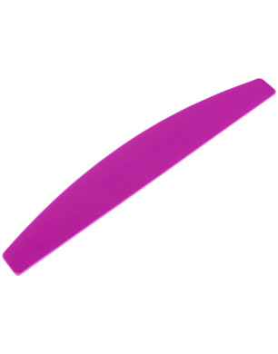 № 188 Plastic Base for Nail File "Crescent" (Color: Fuchsia, Size: 178/28 mm)