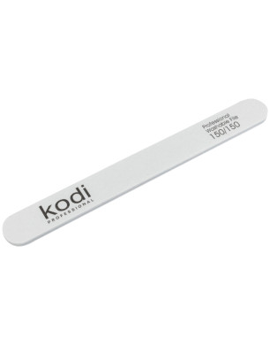 № 19 Straight Nail File 150/150 (Color: White, Size: 178/19/4)