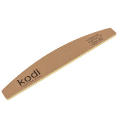 № 2 Nail File "Crescent" 100/150 (Color: Golden, Size: 178/28/4)