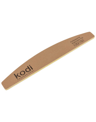 № 2 Nail File "Crescent" 100/150 (Color: Golden, Size: 178/28/4)