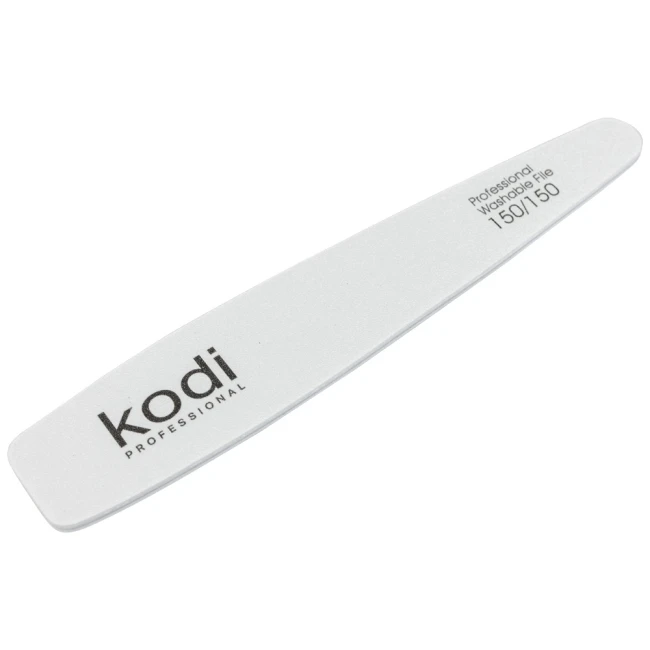 № 27 Cone Nail File 150/150 (Color: White, Size: 178/32/4) - Kodi Professional