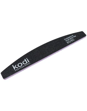 № 33 Nail File "Crescent" 80/80 (Color: Black, Size: 178/28/4)