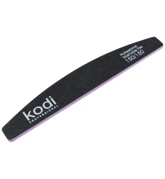 № 36 Nail File "Crescent" 150/150 (Color: Black, Size: 178/28/4)