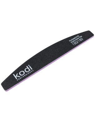 № 36 Nail File "Crescent" 150/150 (Color: Black, Size: 178/28/4)