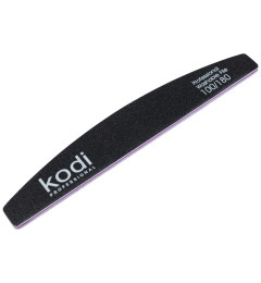 № 39 Nail File "Crescent" 100/180 (Color: Black, Size: 178/28/4)