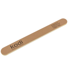 № 6 Straight Nail File 100/150 (Color: Golden, Size: 178/19/4)