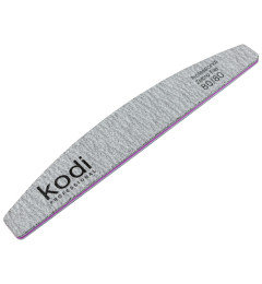 № 88 Nail File "Crescent" 80/80 (Color: Gray, Size: 178/28/4)