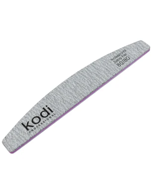 № 88 Nail File "Crescent" 80/80 (Color: Gray, Size: 178/28/4)