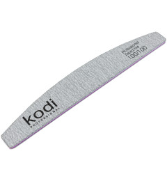 № 89 Nail File "Crescent" 100/100 (Color: Gray, Size: 178/28/4)