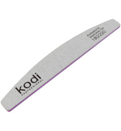 № 95 Nail File "Crescent" 180/220 (Color: Gray, Size: 178/28/4)