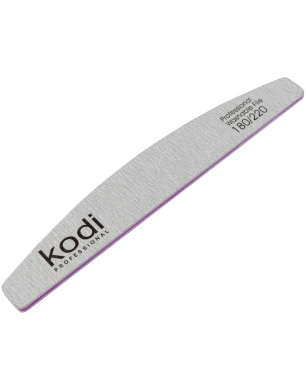 № 95 Nail File "Crescent" 180/220 (Color: Gray, Size: 178/28/4)