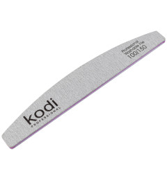 № 96 Nail File "Crescent" 100/150 (Color: Gray, Size: 178/28/4)