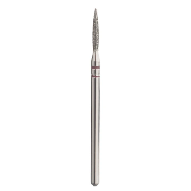 Diamond drill bit, flame (d - 1.8 mm, soft abrasive) Р862f018 - Kodi Professional