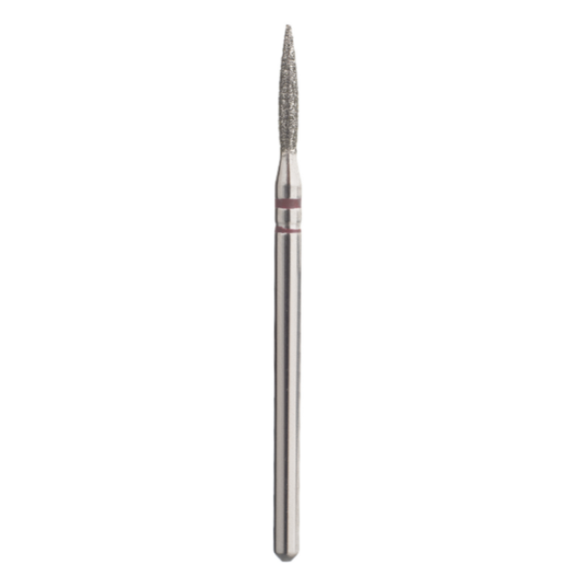 Diamond drill bit, flame (d - 1.8 mm, soft abrasive) Р862f018 - Kodi Professional