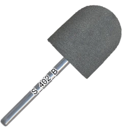 Polisher silicone, rounded cone, medium abrasive, d=15 mm, length of working part 17 mm, S_402_K