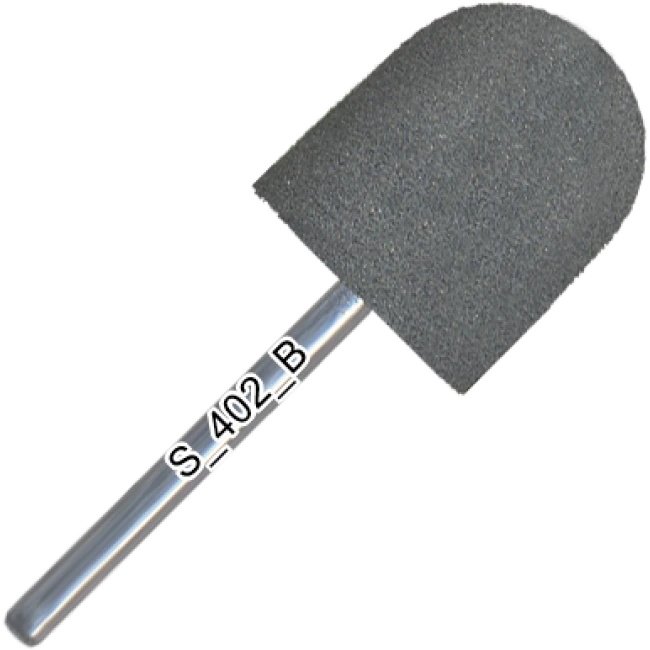 Polisher silicone, rounded cone, medium abrasive, d=15 mm, length of working part 17 mm, S_402_K - Kodi Professional