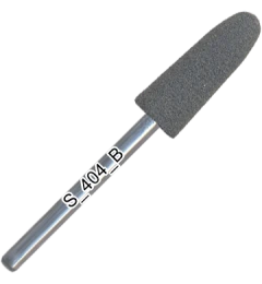 Polisher silicone, rounded cone, medium abrasive, d=6,5 mm, length of working part 17 mm, S_404_K