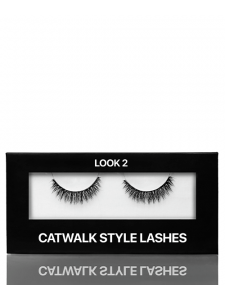 Strip Eyelashes Catwalk style, Look 2