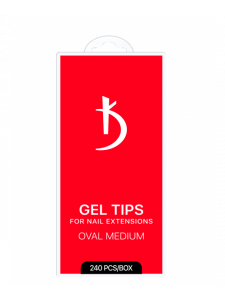 Gel Tips for Extensions OVAL MEDIUM (240 pcs/pack)