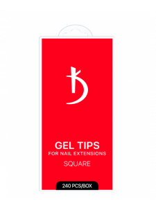 Gel Tips for Extensions SQUARE (240 pcs/pack)