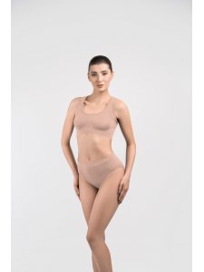 Padded Top (Color: Beige, XL)