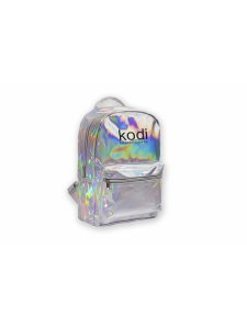 Backpack with Kodi professional logo (color: silver), KODI
