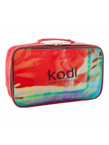 Kodi Make-Up Cosmetic Bag №15 (nylon; color: red, rainbow), KODI