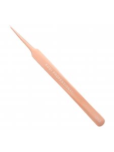 Straight tweezers for eyelashes extension G10