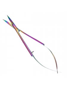 Scissors for brows, color: multicolor