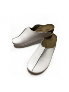 Sabo "Wellness" on a cork sole material: leather, color: white (size 38), KODI