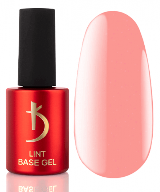 Lint base gel "Peach", 15 мл 