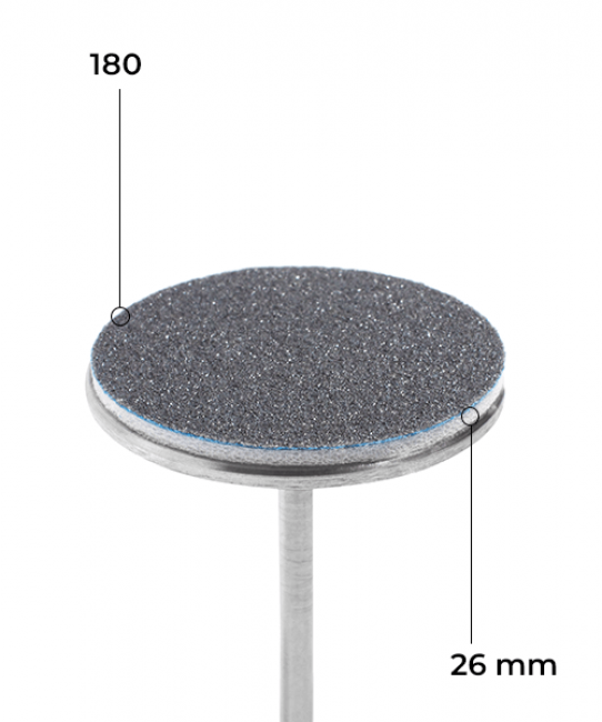 Диск 26 мм (черные, 180 грит, мп, 50 шт.)